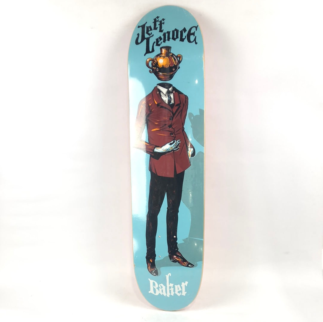 Baker Jeff Lenoce Artsy Fartsy Series Pot Head 2007 Blue/Maroon 7.8'' Skateboard Deck