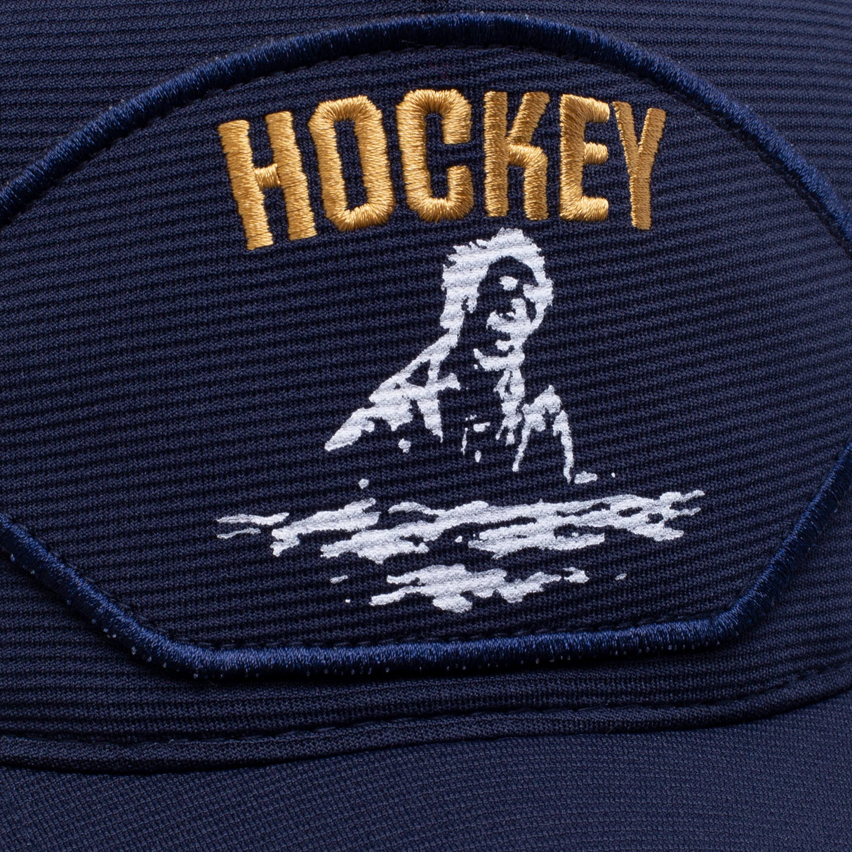 Hockey Surface Navy Snapback Hat