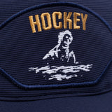 Hockey Surface Navy Snapback Hat