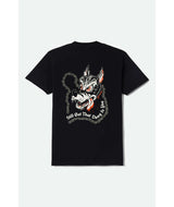 Brixton Dawg Black Worn Wash Standard S/s Shirt