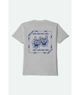 Brixton Smile Always Pebble Stone Worn Wash Standard S/s Shirt