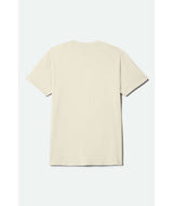 Brixton Wilburn Cream Standard S/s Shirt