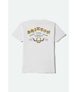 Brixton Beekman White Standard S/s Shirt