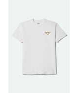 Brixton Beekman White Standard S/s Shirt