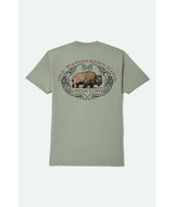 Brixton Coba Desert Green Standard S/s Shirt