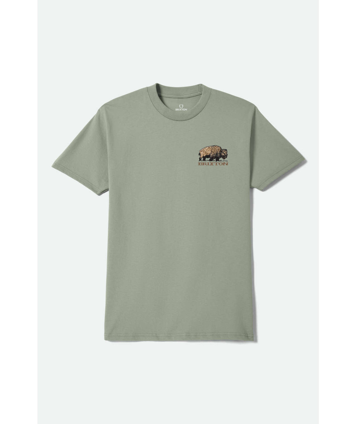 Brixton Coba Desert Green Standard S/s Shirt