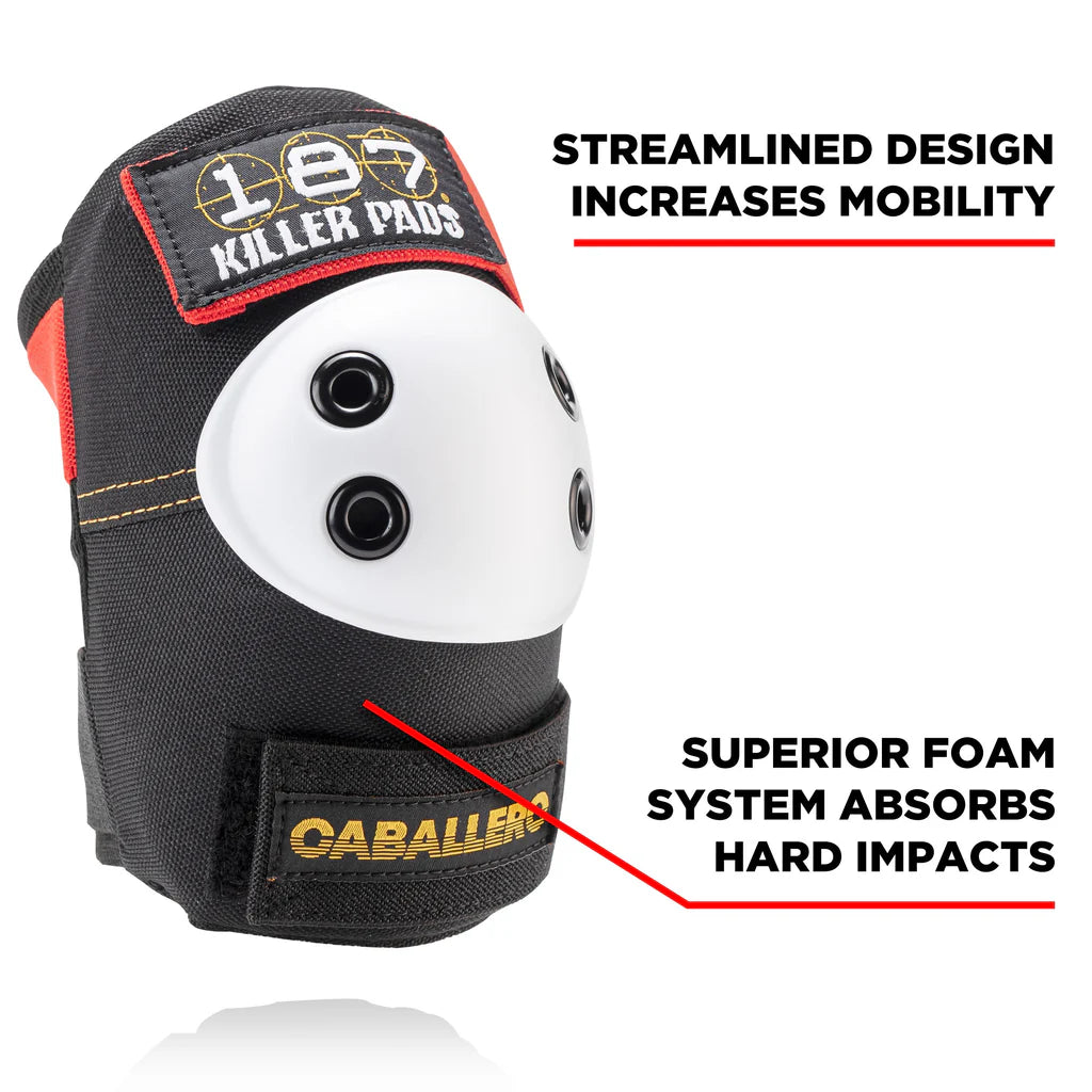 187 Killer Pads Six Pack Junior Caballero Pads