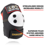187 Killer Pads Six Pack Junior Caballero Pads