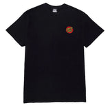 Santa Cruz Cruz Embroidered Black Heavyweight S/s Shirt