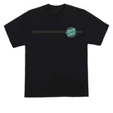 Santa Cruz Other Dot Black Brown Teal Heavyweight S/s Shirt