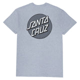 Santa Cruz Other Dot Sport Grey Tonal Heavyweight S/s Shirt