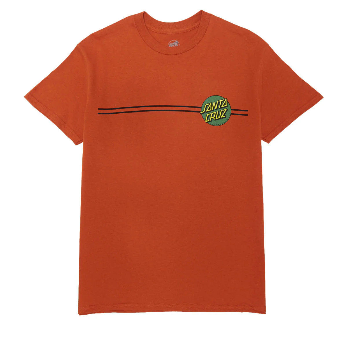 Santa Cruz Other Dot Texas Orange Leaf Heavyweight S/s Shirt