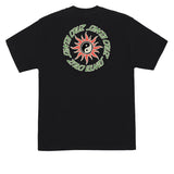 Santa Cruz Sol Spiral Black Heavyweight S/s Shirt