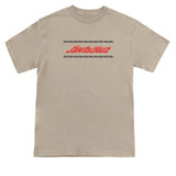 Santa Cruz Wired Flame Dot Crackle Sand Heavyweight S/s Shirt