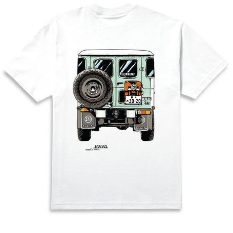 Huf x Toyota Sixties White S/s Shirt