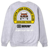 Huf x Toyota Overland Touring Ash Crewneck Sweatshirt