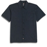 Dickies Skateboarding Waynesboro Dark Athletic Grey Button Up S/s Shirt