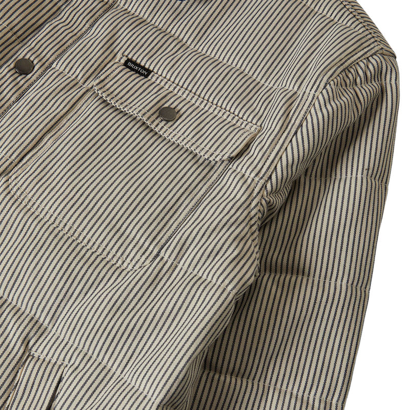 Brixton Cass Whitecap Mood Indigo Hickory S Jacket