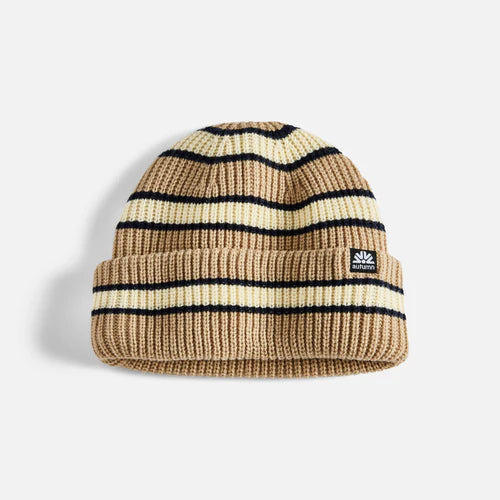 Autumn Simple Slacker Khaki Beanie