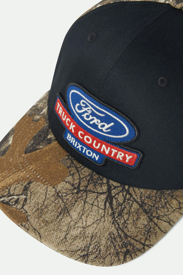 Brixton Ford Truck Country Burnt Rubber Camo Snapback Hat