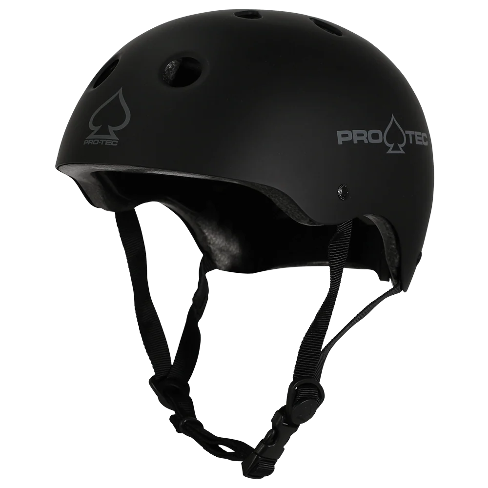 ProTec Classic Certified Matte Black Helmet