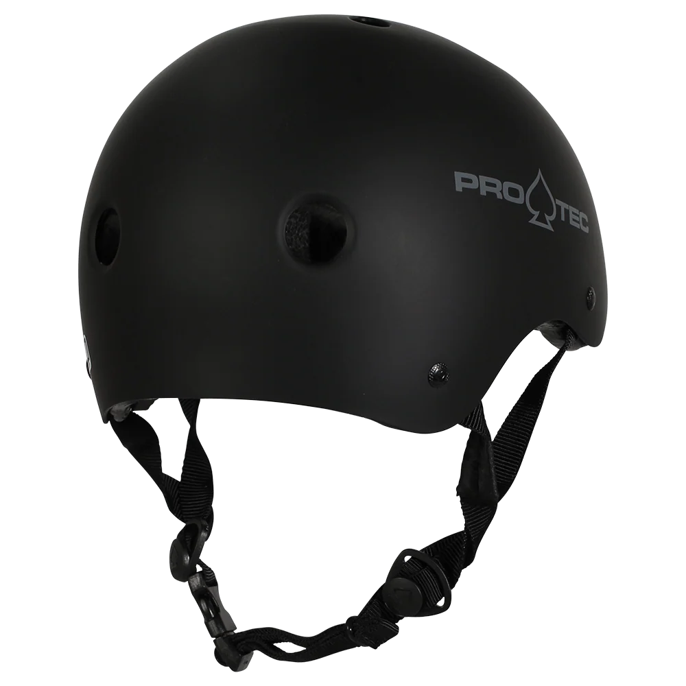 ProTec Classic Certified Matte Black Helmet