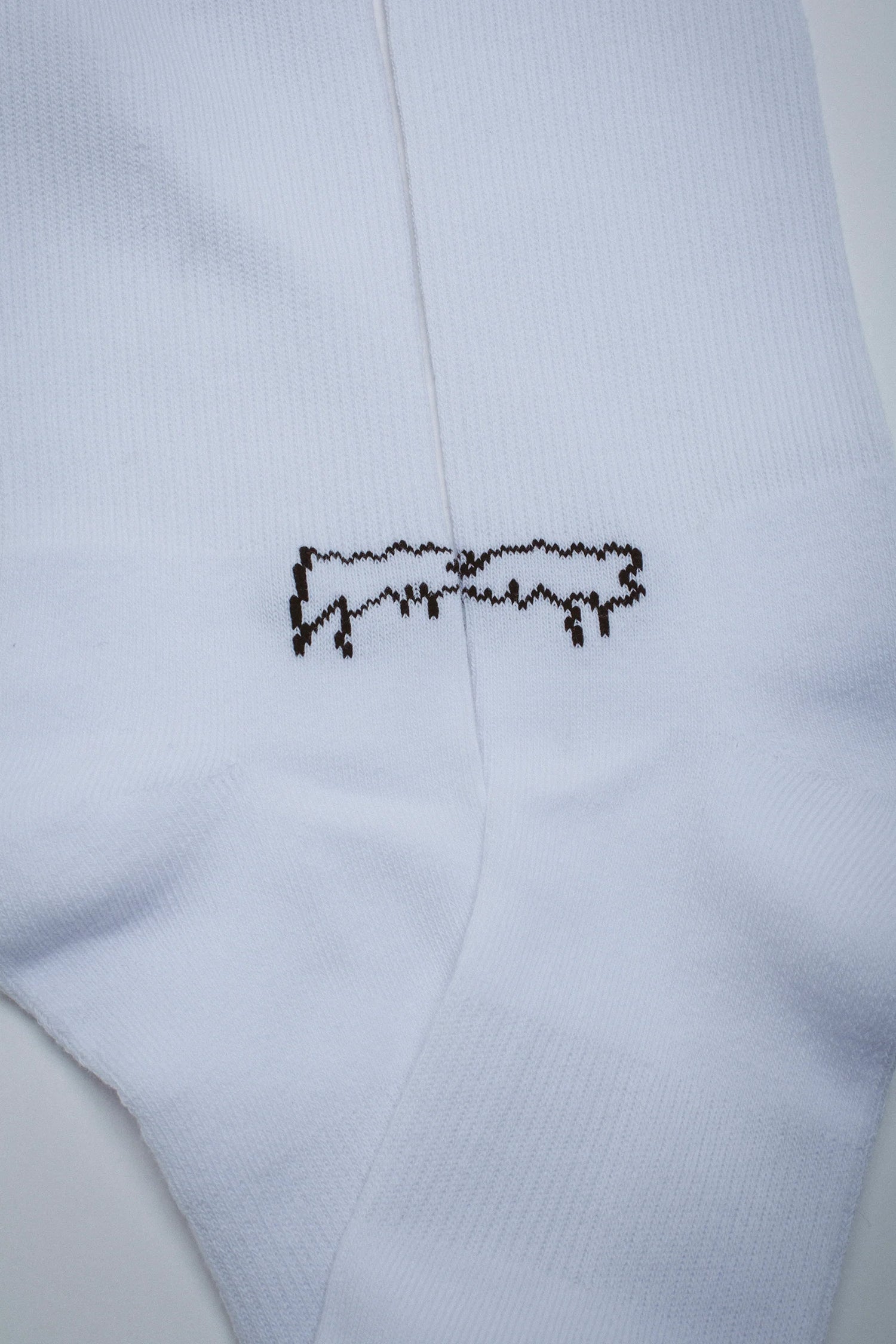 Fucking Awesome Drip Logo Tall White Socks