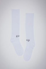 Fucking Awesome Drip Logo Tall White Socks