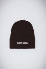 Fucking Awesome Little Stamp Embroidered Black Cuff Beanie