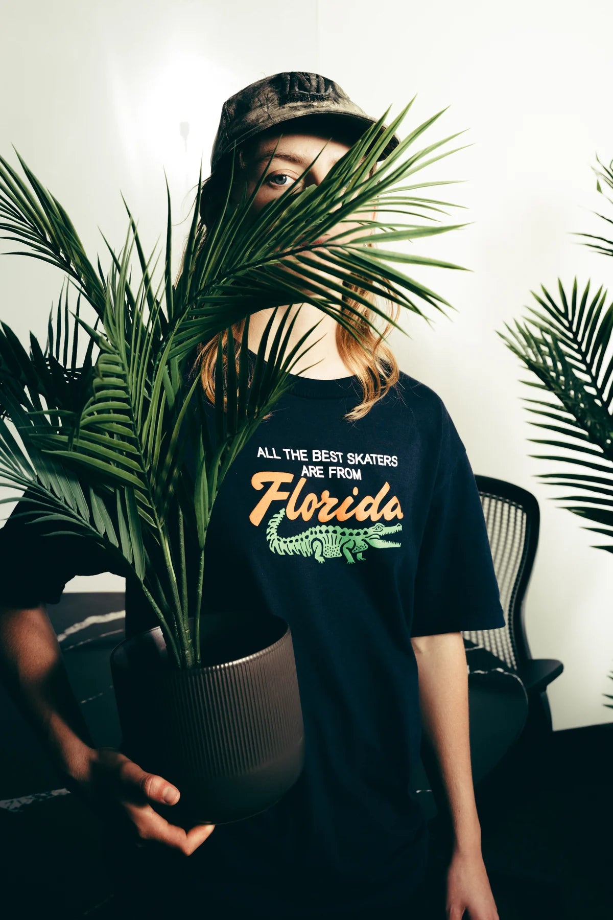 Jenkem Florida Navy S/s Shirt