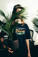Jenkem Florida Navy S/s Shirt