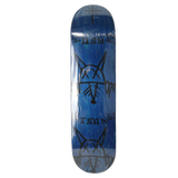 Dogtown Vato Rats Blue Woodgrain Black Size 8.25" Vintage NOS Deck