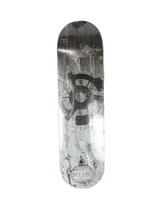 Stereo Gear Grey Black White Size 8.5" Vintage NOS Deck
