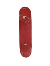 Skate Mental How To Start A Skateboard Company Red Woodgrain White Black Size 8.25" Vintage NOS Deck