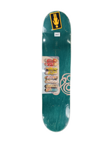 Girl Breana Geering Swirl Series Andy Jenkins 30 Years Raised Embossed Graphic Multi Red Size 8" Vintage NOS Deck