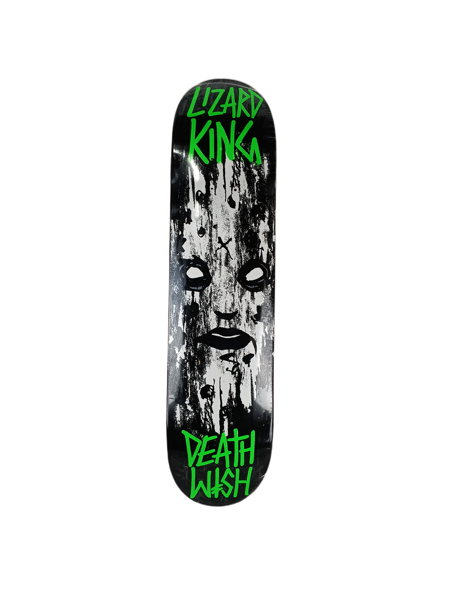 スガショウ様　DRT KLASH Frenzy SMOKING GHOST 黒目 Deathwish Lizard King Sketchy Face Black White Green Orange Top