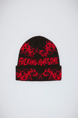 Fucking Awesome Borosky Skramz Black Cuff Beanie