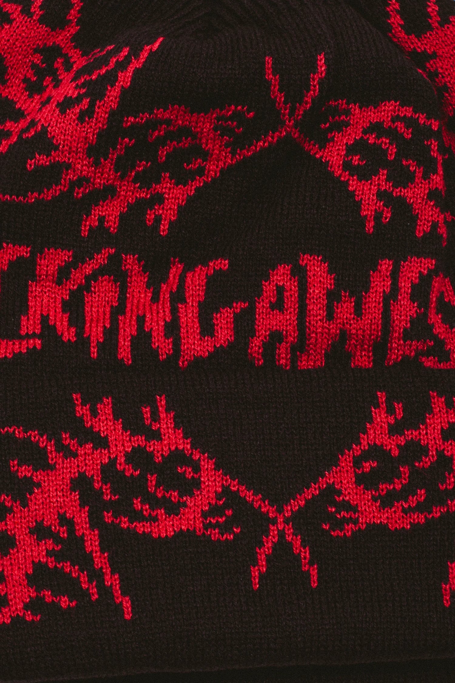 Fucking Awesome Borosky Skramz Black Cuff Beanie