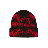 Fucking Awesome Borosky Skramz Black Cuff Beanie