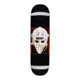 Hockey War On Ice Black Regular Shape Skateboard Deck