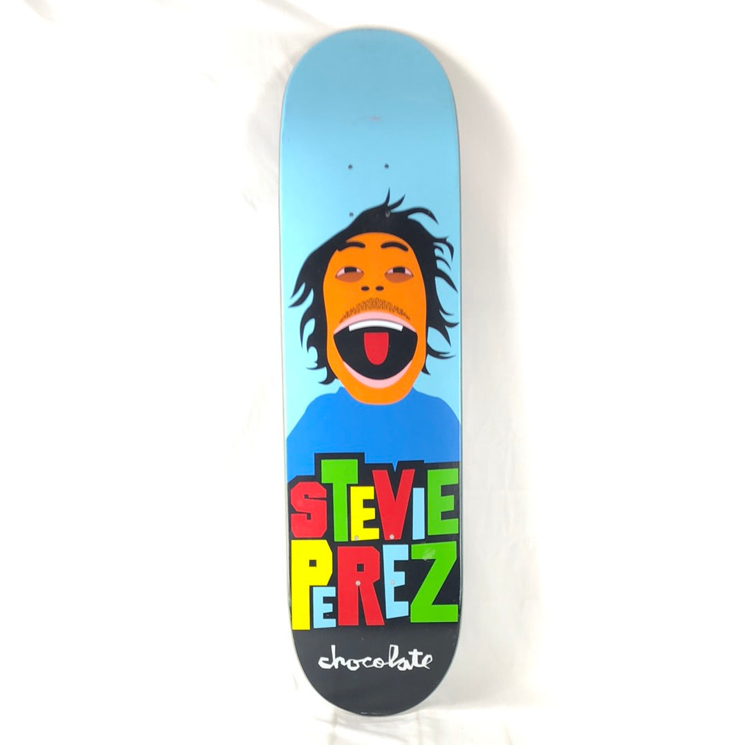 Chocolate Stevie Perez Cartoon Drawing Black/Blue/Red/Green/Yellow