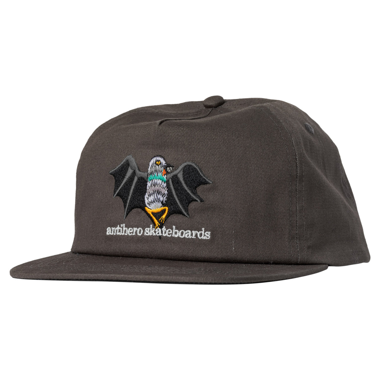 Antihero Vampigeon Charcoal Snapback Hat