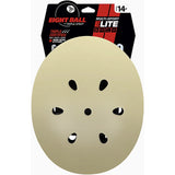 Eight Ball E-Lite LED Light 14+ Cream Matte Helmet