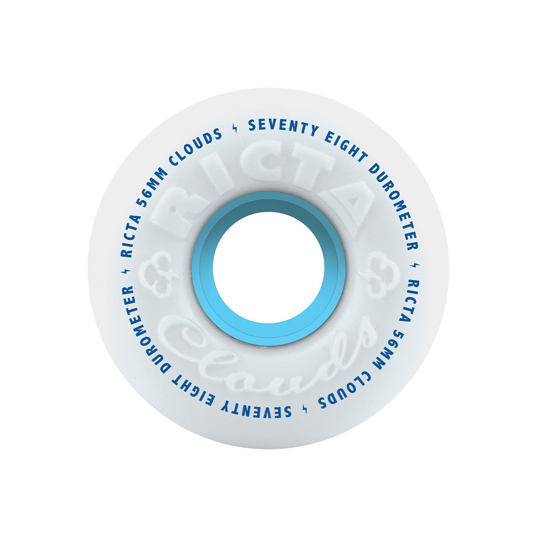 Ricta 56mm Clouds White 78a Skateboard Wheels