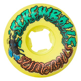 Slime Balls Screw Balls 99a 54mm Yellow Skateboard Wheels