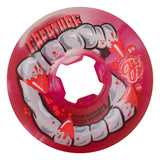 OJ DNA Curbsuckers Bloodsuckers 95a 56mm Red Clear Swirl Skateboard Wheels