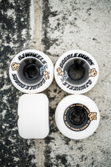 OJ Double Duro White/Black Mini Combo 58mm 99a/95a Wheels