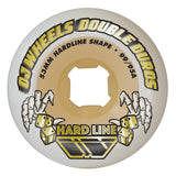 OJ Doube Duro White Gum Hardline 99a/95a 53mm Wheels
