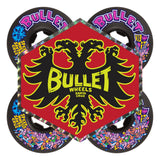 Slime Balls Bullet Riot Vomits Black 97a 60mm Skateboard Wheels