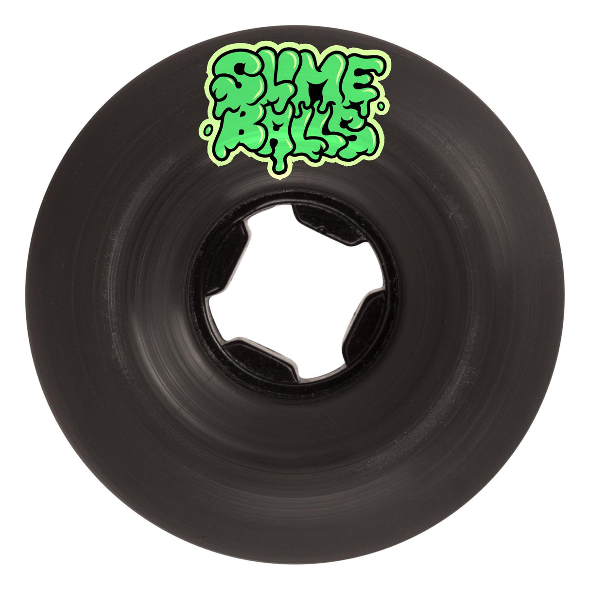 Slime Balls Accelerator Vomit Mini Black 99a 58mm Skateboard Wheels